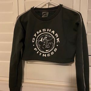 Gymshark Legacy Fitness Sweater- Charcoal Grey- XS